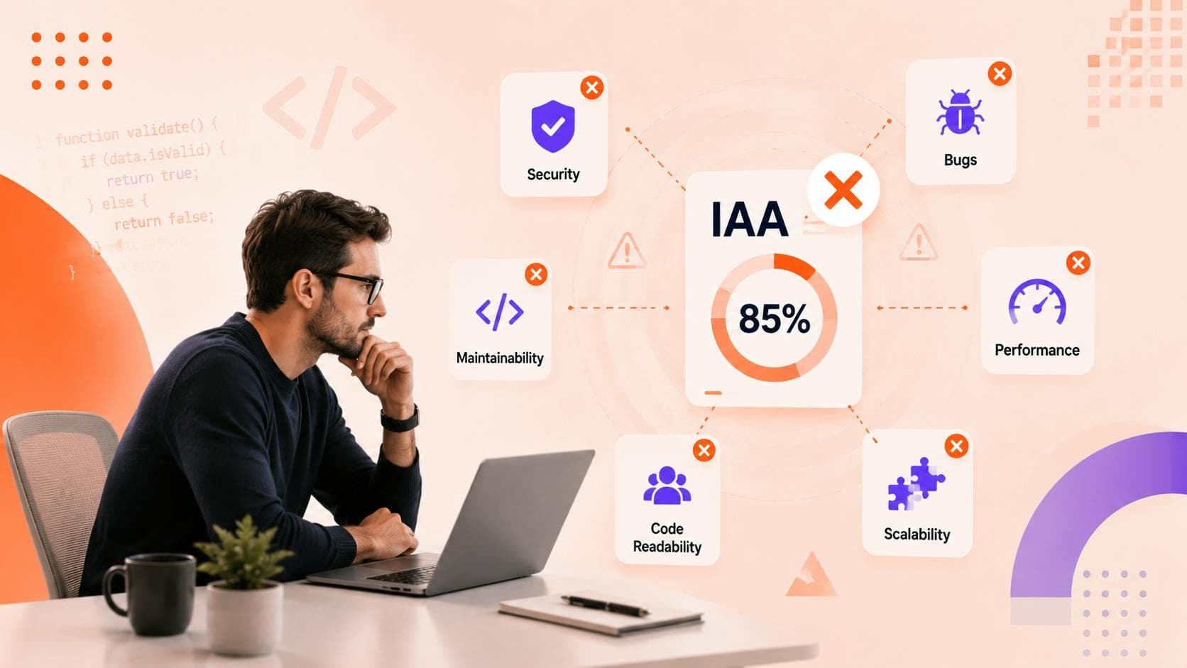 IAA Is the Wrong Quality Metric for Code